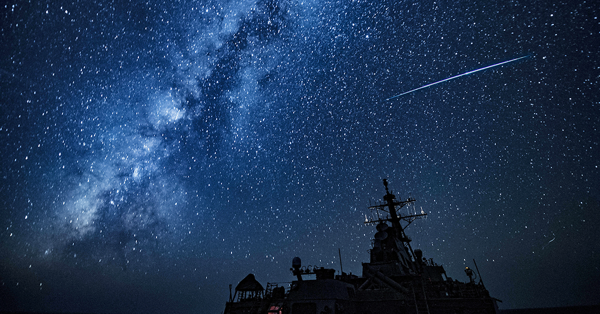 The Arleigh Burke-class guided-missile destroyer USS Carney (DDG 64) transits the Mediterranean Sea Sept. 4, 2018. Carney, forward-deployed to Rota, Spain, is on its fifth patrol in the U.S. 6th Fleet area of operations in support of regional allies and partners as well as U.S. national security interests in Europe and Africa. (MC1 Ryan U. Kledzik/Navy)