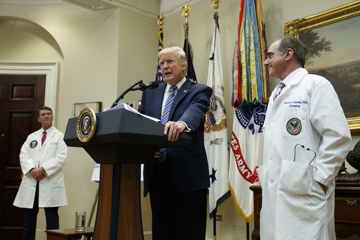 Veterans advocates honor fired VA secretary at private DC event