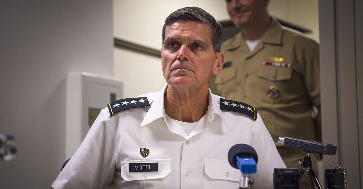 Iran navy exercise was a message to US on sanctions, says top US commander in Mideast