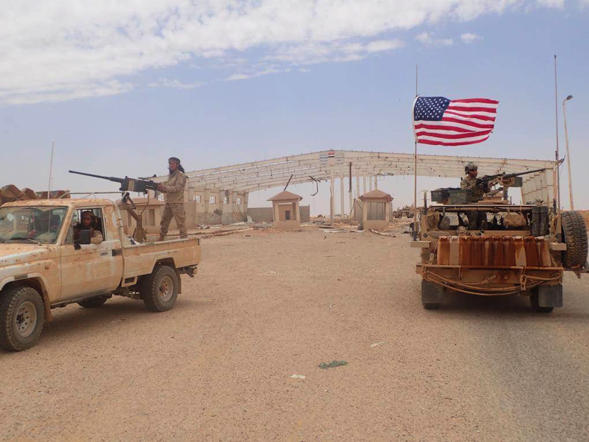 US forces increasing combat power at Tanf, preparing for a fight with pro-Syrian regime militias