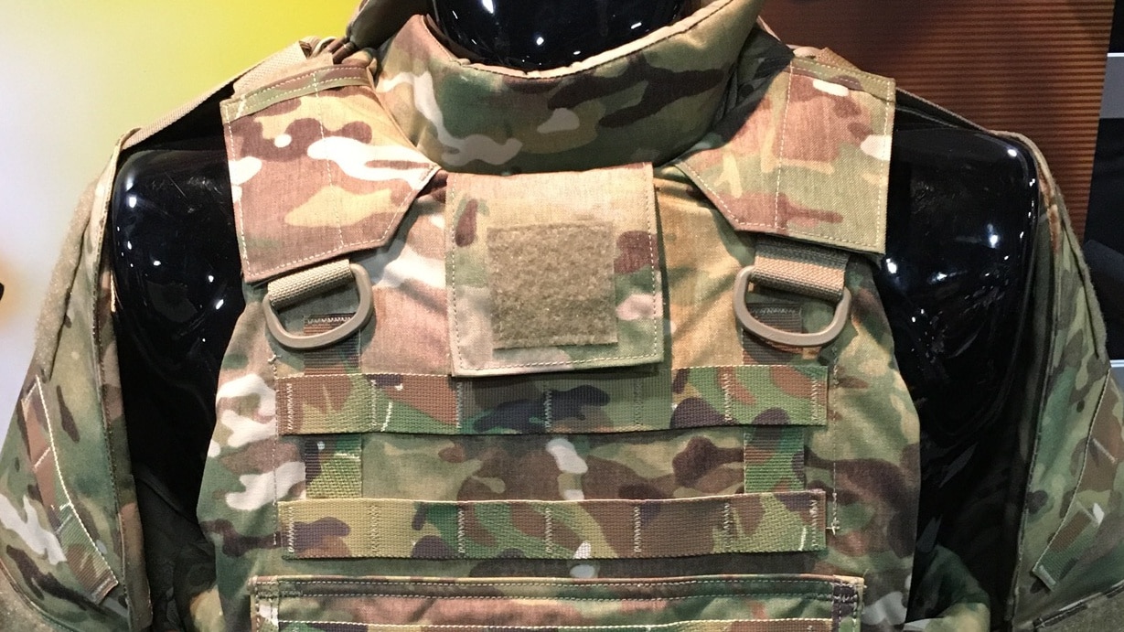 Tactical Vest Can Be Scaled Down Depending on Soldier Needs
