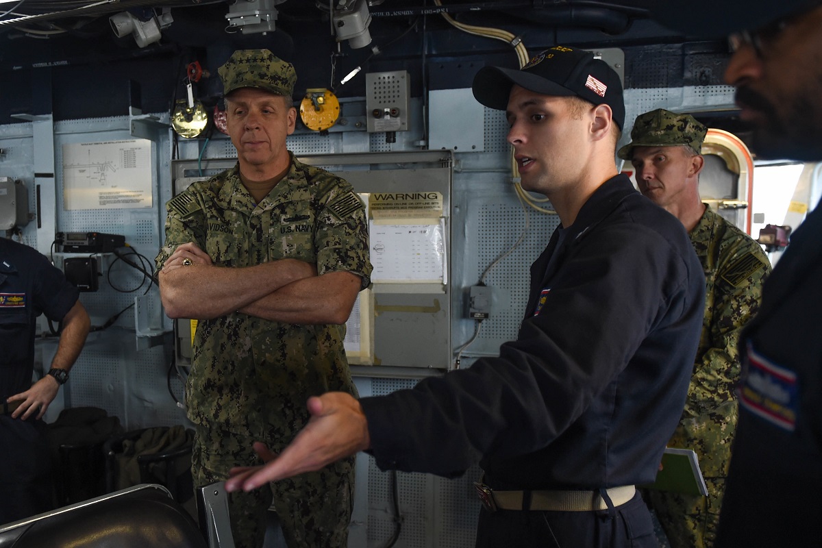 Sailors must 'be able to handle fatigue,' top admiral says