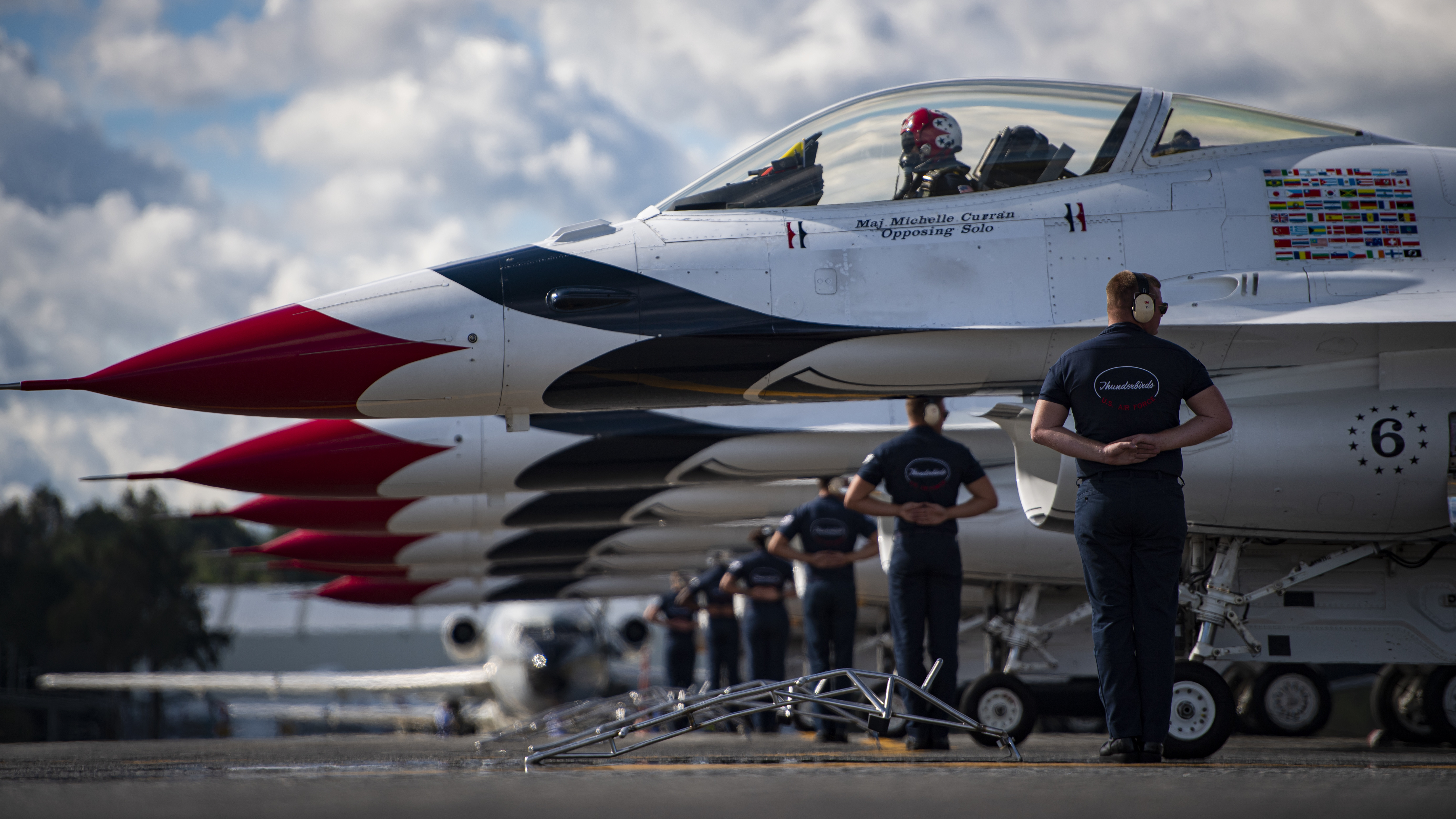The U.S. Air Force Air Demonstration Squadron