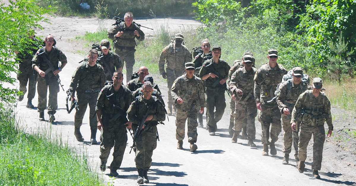 To build on a ‘legacy of freedom’: Why US, Polish soldiers went for a march in Zagan