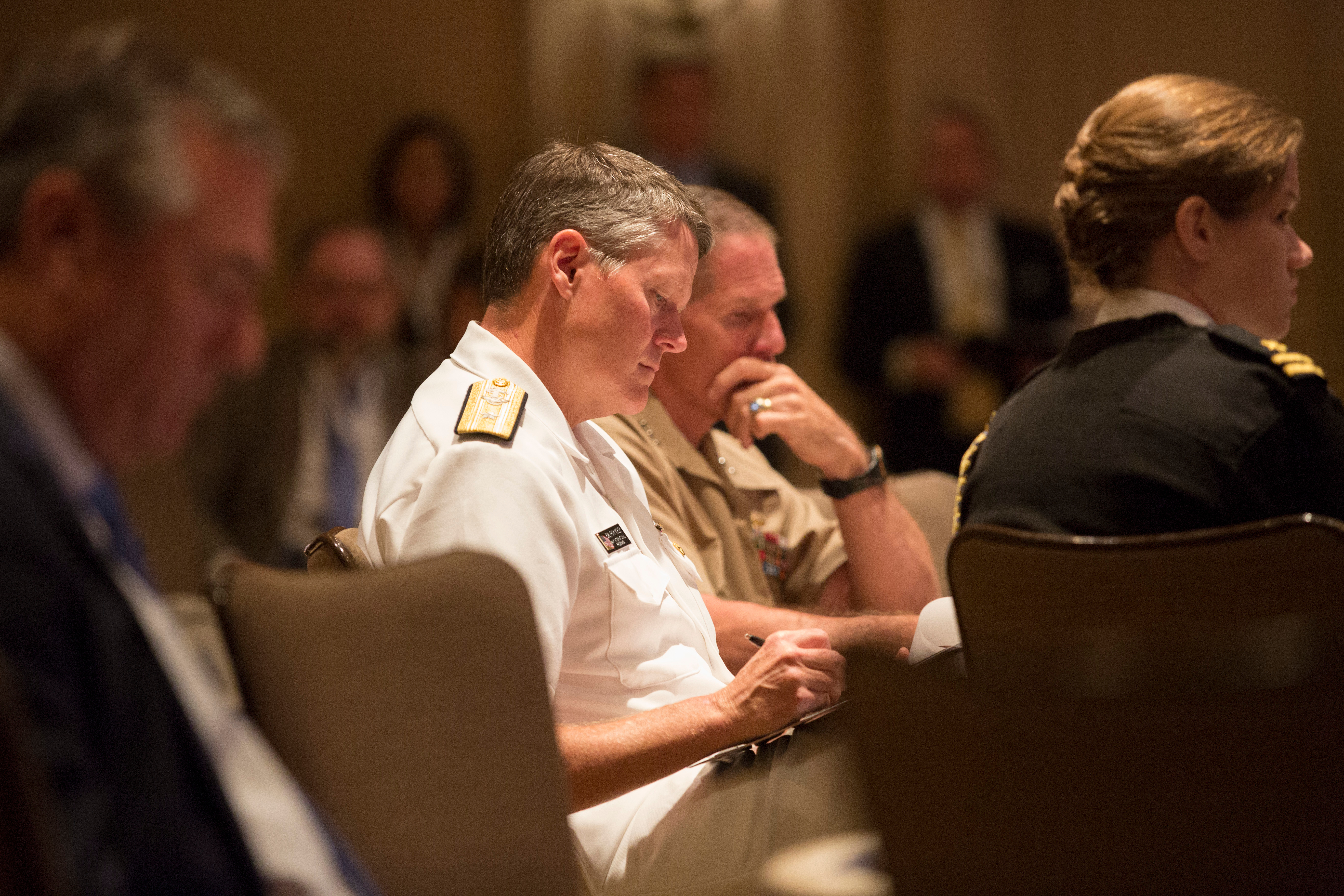 The Defense News Conference brought together influential defense industry leaders, members of Congress, policymakers, military leadership and senior decision-makers. (Amber Corrin/Staff)