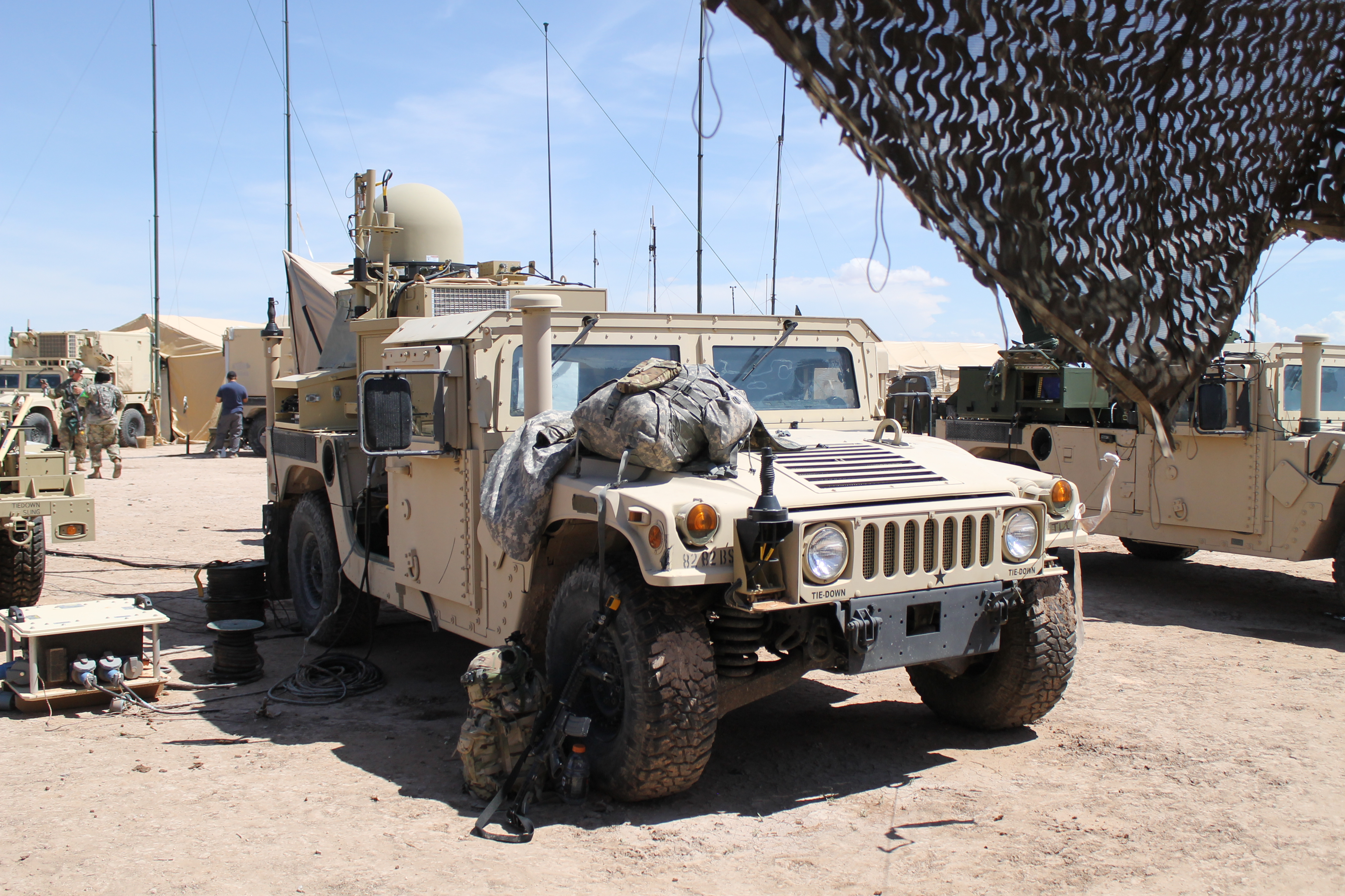 The TCN-L was performing well during tests out at the NIE, according to users, and provided much needed mobility. It’s important to move network communication systems regularly in order to avoid detection by enemy looking to locate forces or jam connections. (Jen Judson/Staff)