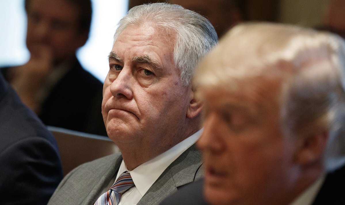 Tillerson out at State, to be replaced by CIA chief Pompeo