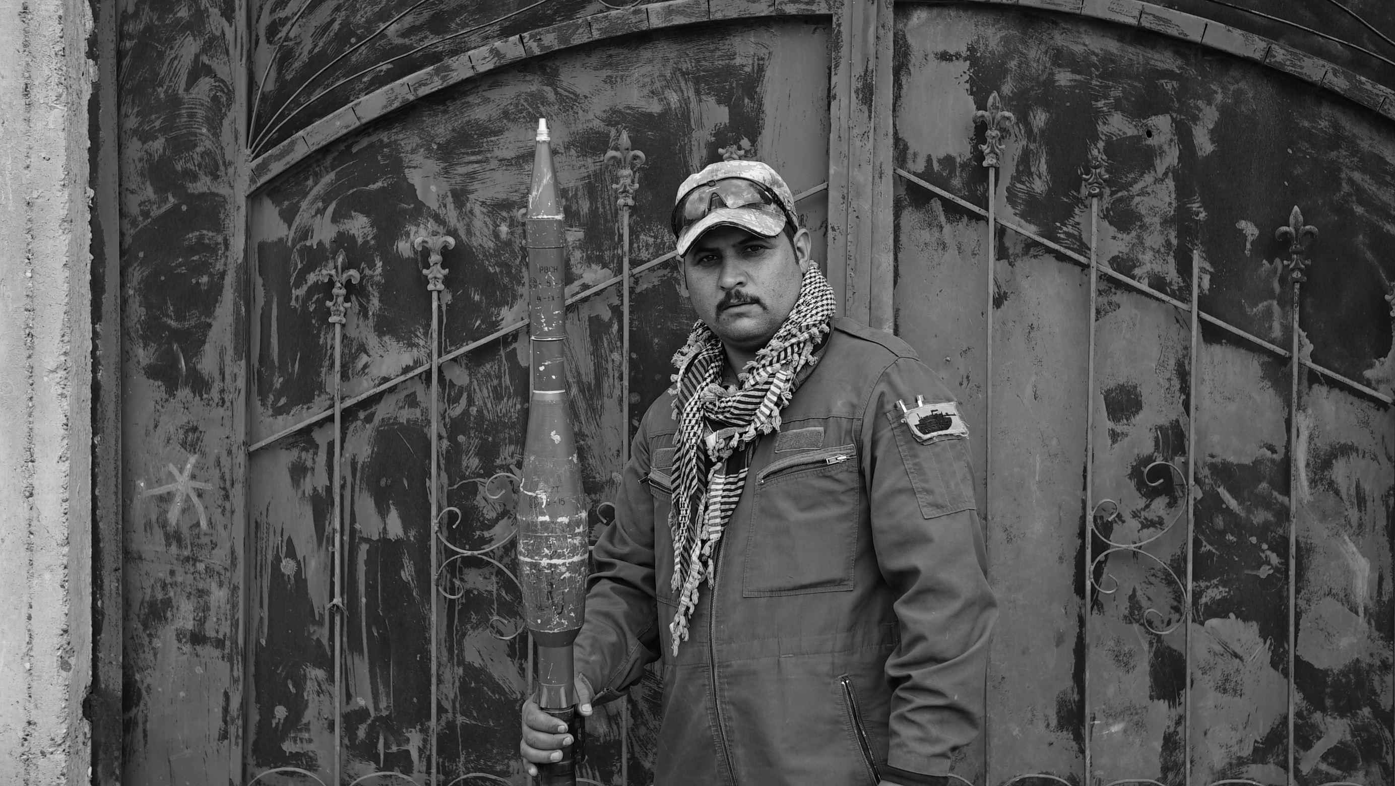 An Iraqi Army soldier, seen in a production photo from National Geographic’s “Chain of Command.” The eight-part documentary series follows U.S. units around the world as they fight extremists from Africa to Afghanistan. Narrated by Chris Evans (“Captain America,” “The Avengers”), the series runs on Mondays at 9/8 central. (James Butler/National Geographic)