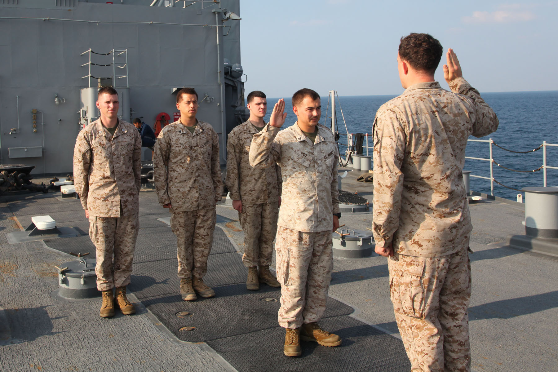 Marine physical requirements to enlist